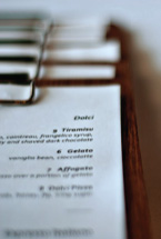 Restaurant Menu